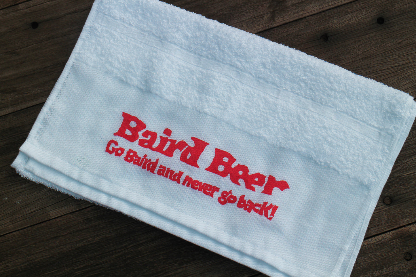 ベアードロゴ入り 泉州タオル