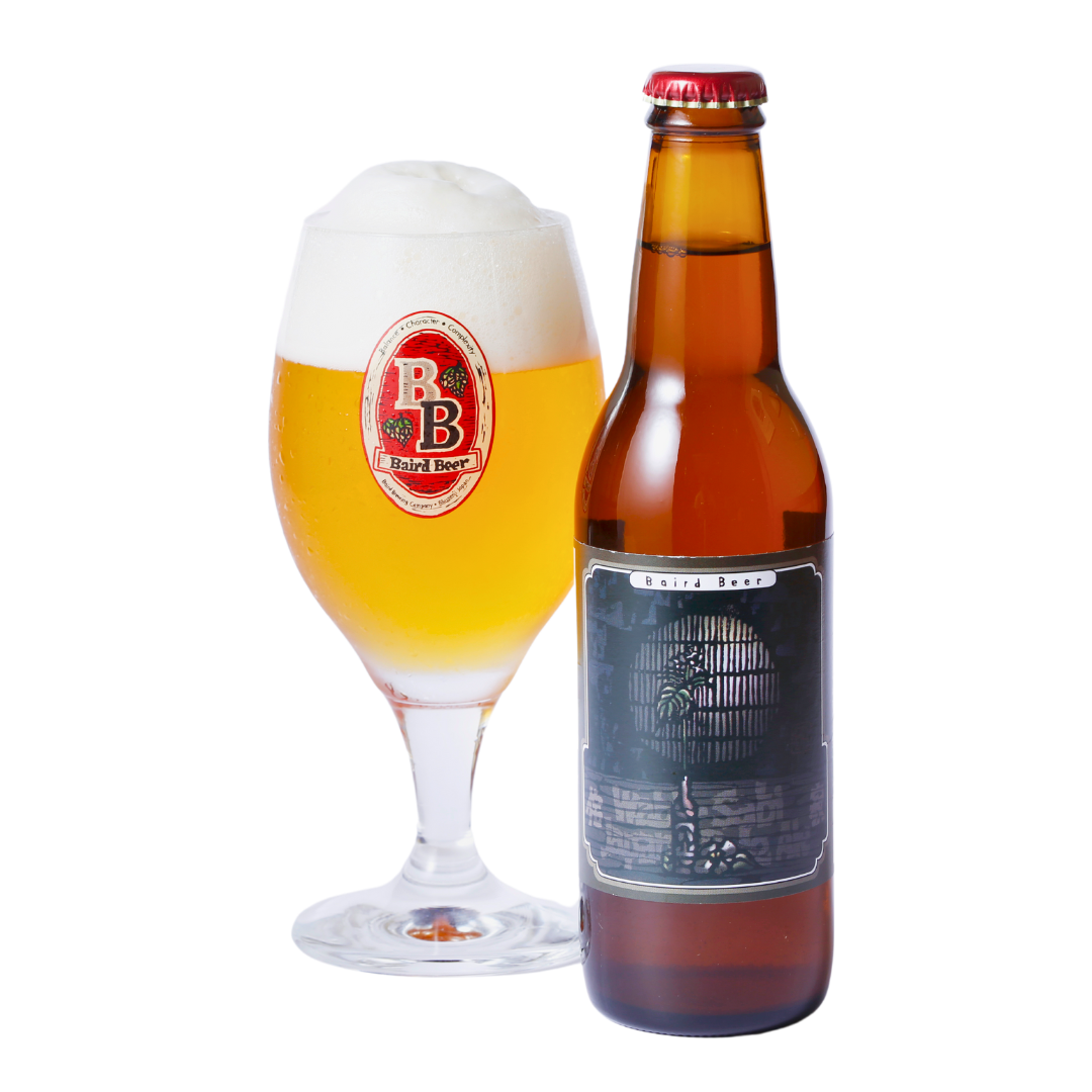 Wabi-Sabi Japan Pale Ale bottle and glass