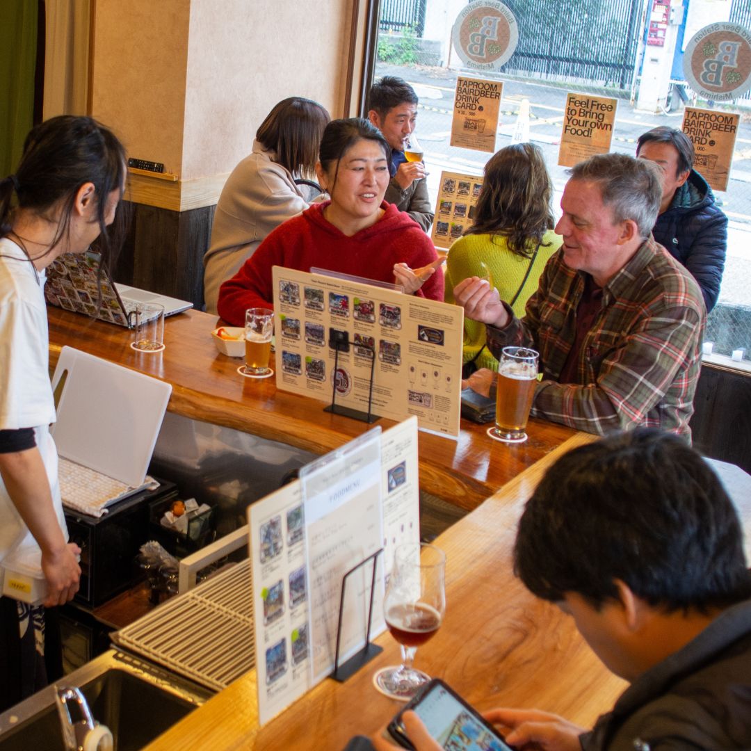 Baird Beer Station Mishima interior