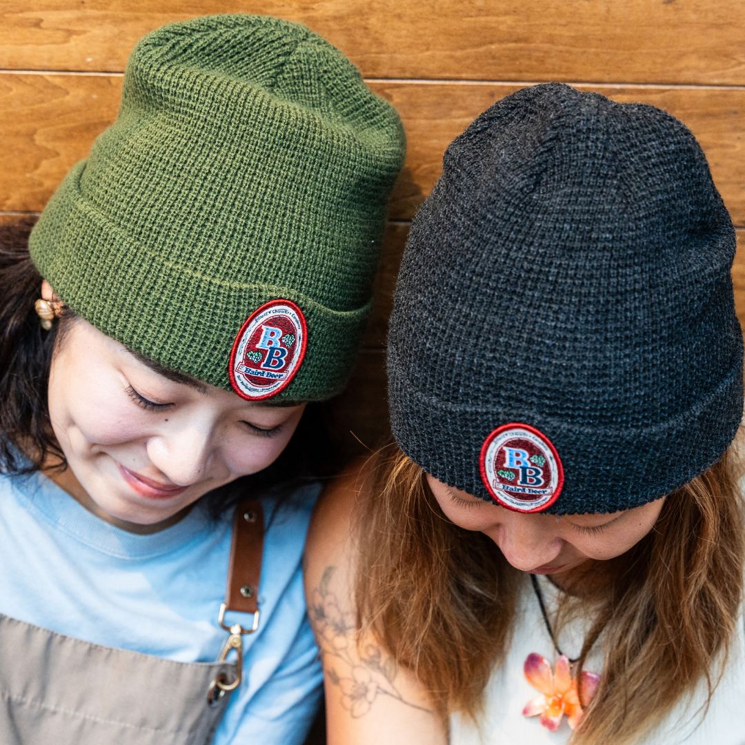 BB logo beanies