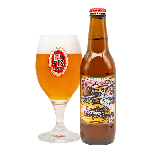Bureiko Jikan Strong Golden Ale bottle and glass