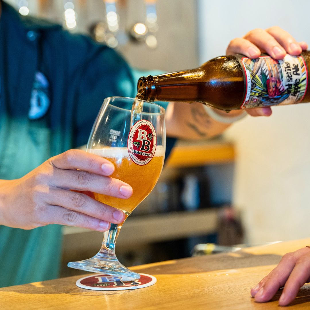 Bottle of Second Strike Apple Ale at Kichijoji Taproom