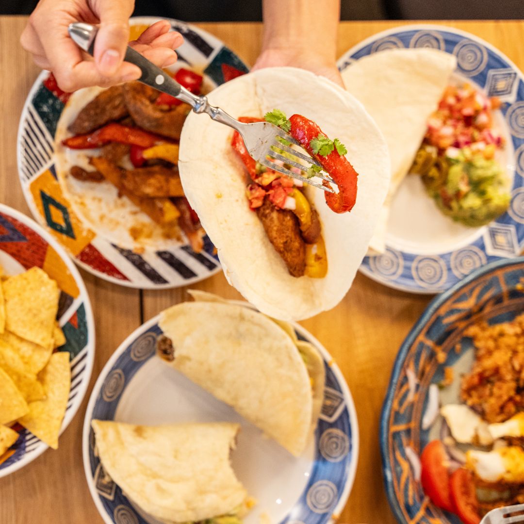 Fajitas at Kichijoji Taproom