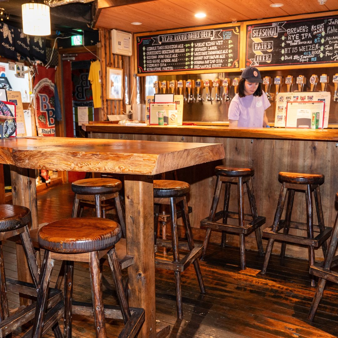 Interior of Takadanobaba Taproom