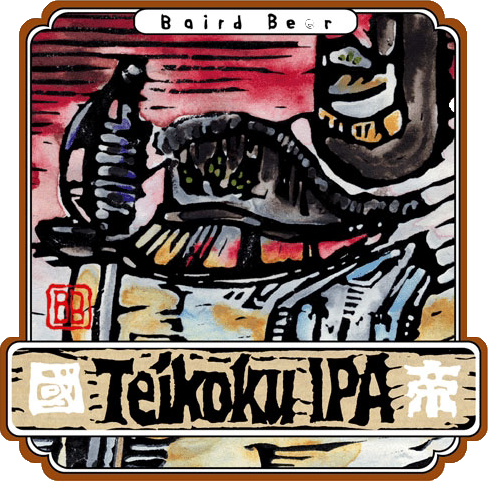 Teikoku IPA label art