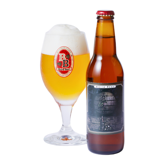 Wabi-Sabi Japan Pale Ale bottle and glass