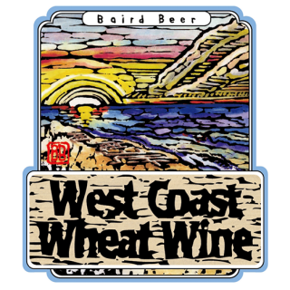 West Coast Wheat Wine label art